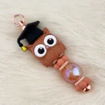 DIY Bag / Keychain - Owl - Passed - Amber Brown