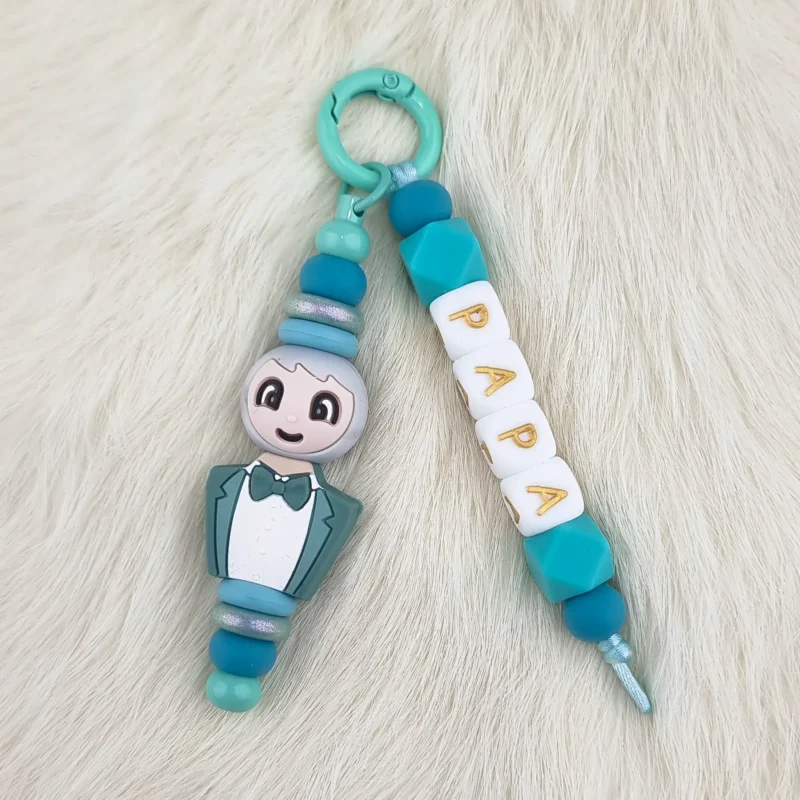 DIY Bijou de sac / Porte-cl&eacute;s - Thym / Sauge Papa