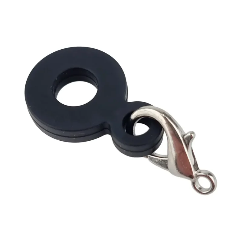 Rietjes hanger voor versiering drinkbeker (Stanley-cup) - Zwart