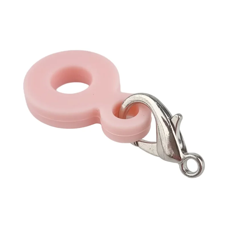 Rietjes hanger voor versiering drinkbeker (Stanley-cup) -Perzik Roze