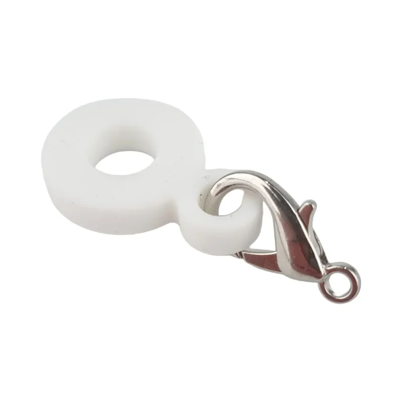 Rietjes hanger voor versiering drinkbeker (Stanley-cup) - Wit