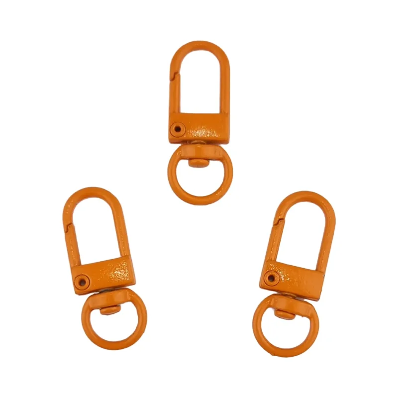 Sleutelhangers - Clip On Musketon - Mandarijn