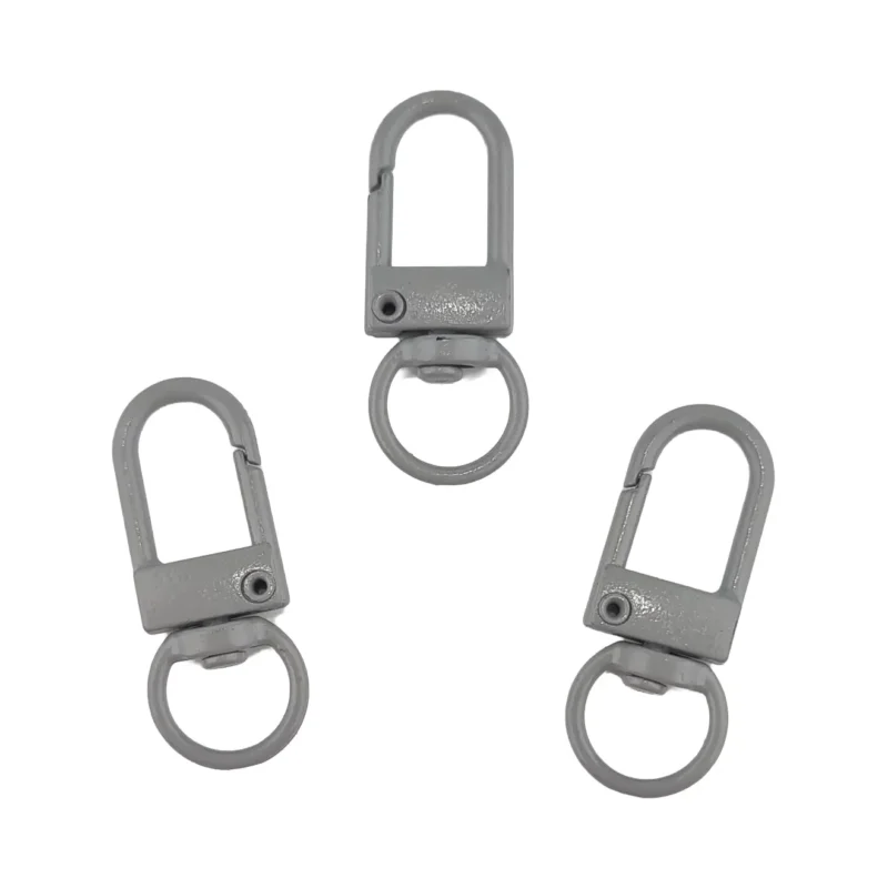 Sleutelhangers - Clip On Musketon - Truffel Grijs