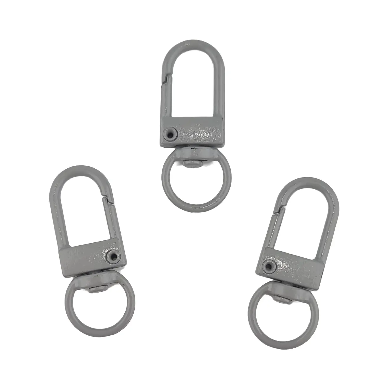 20260613_16071424 Sleutelhangers - Clip On Musketon - Truffel Grijs - Afbeelding 1