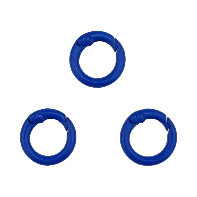 Sleutelhangers - Clip On Ring - 20 mm - Koningsblauw
