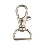 Sleutelhanger Musketonhaak - Macrame - Zilver - 38 x 20 mm - Klein