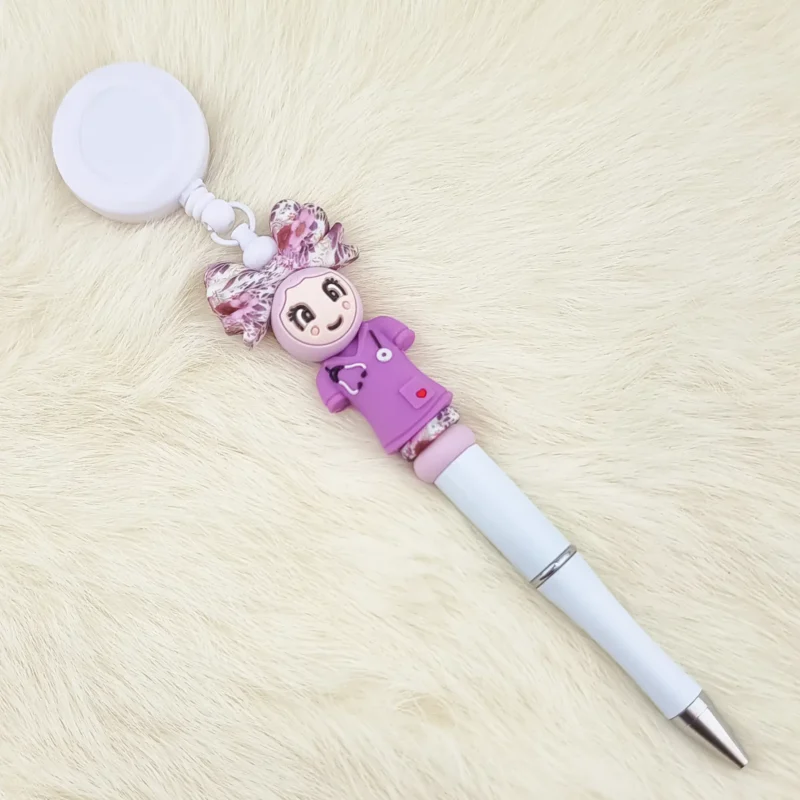 DIY Badgehouder met Pen - Verpleegkundige Viola