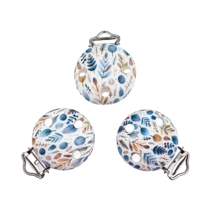 Siliconen speenclip - Klein - 30 mm - EN12586 - Oakley Print