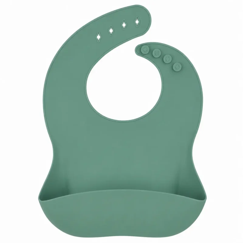 Silicone Bib - Dark Thyme