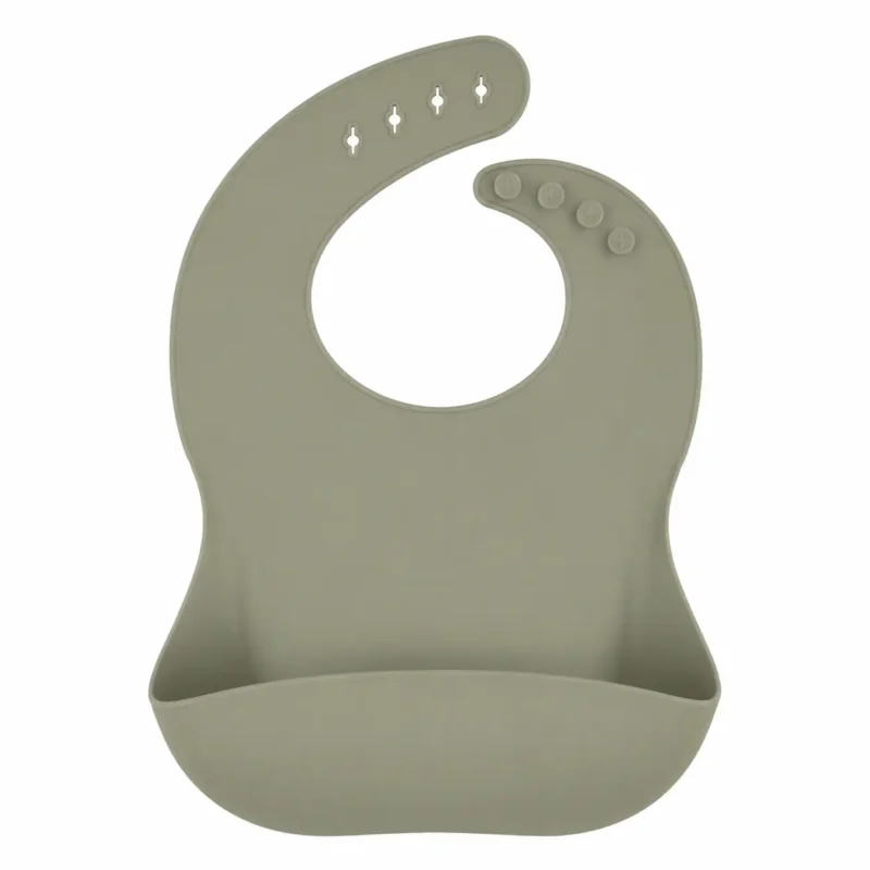 Silicone bib - Green Tea