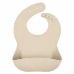 Silicone bib - Old Lace