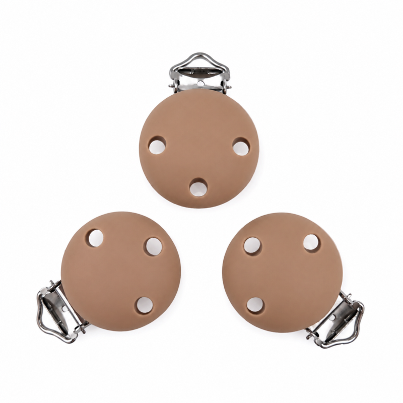 Siliconen Speenclip - Klein - 30 mm - EN12586 - Reebruin