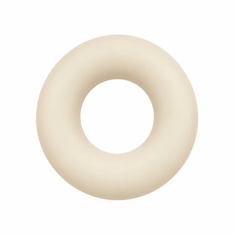 Silicone ring/doughnut - 43 mm - Ivory